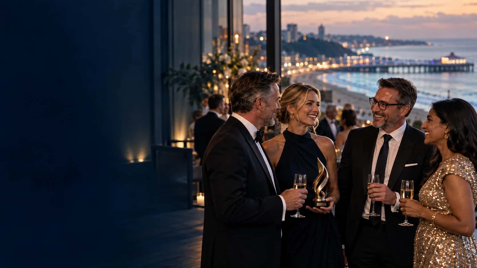 Bournemouth Business Leaders Award award ceremony